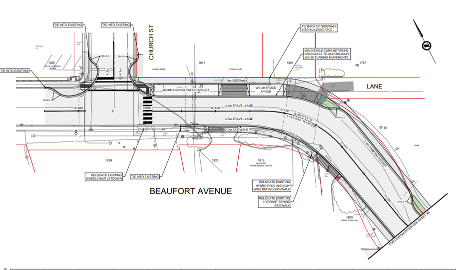 Beaufort Avenue Improvements Town of Comox